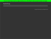 Tablet Screenshot of bloke999-dejar-webs-offline.hackin9.org